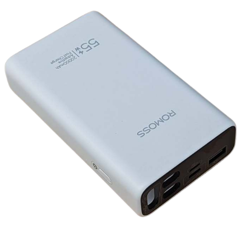 100% Original Romoss PAC20U-162 20000mAh Power Bank | 55W Adaptive Fast Charging | Unused Lot Stock (Without Cable & Box)100% Original Romoss PAC20U-162 20000mAh Power Bank | 55W Adaptive Fast Charging | Unused Lot Stock (Without Cable & Box)