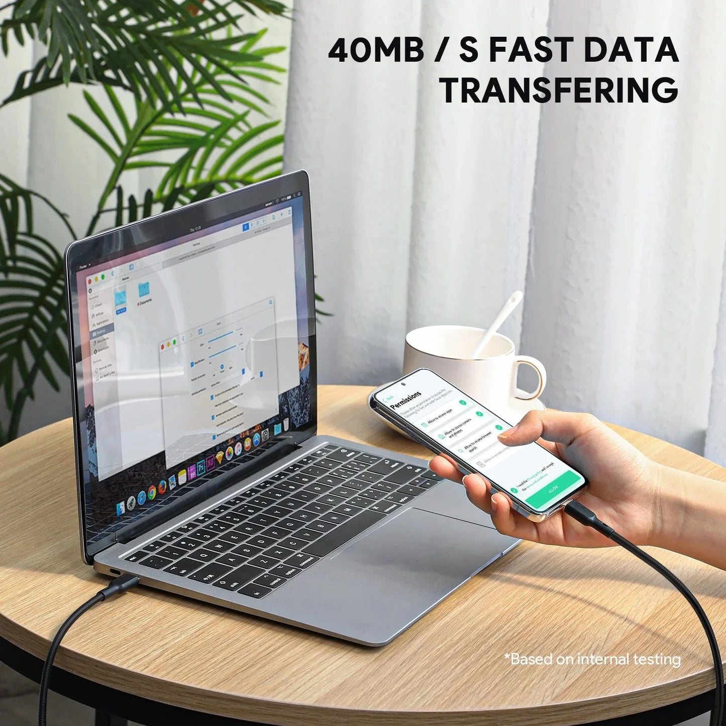 AUKEY CB-KCC101 100W USB-C to USB-C Cable (1m) | 6 Month Buddic Warranty