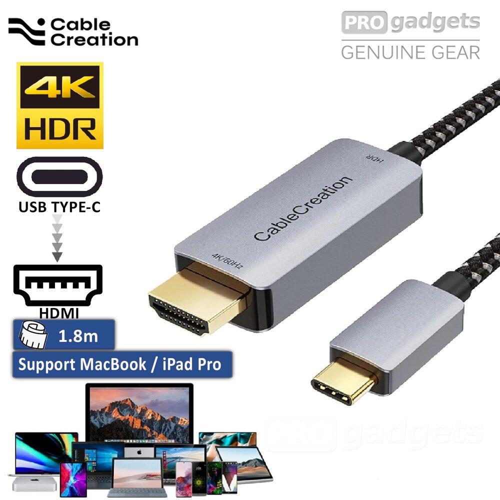 HDMI to Type-C Cable 4K 30Hz