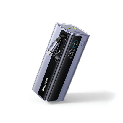 Baseus 145W Power Bank 20000mAh with Built-In Retractable Type-C Cable | Without Box