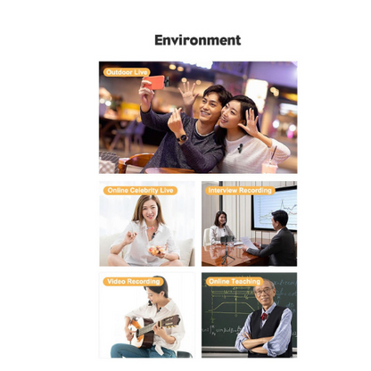 Dual Wireless Collar Mic