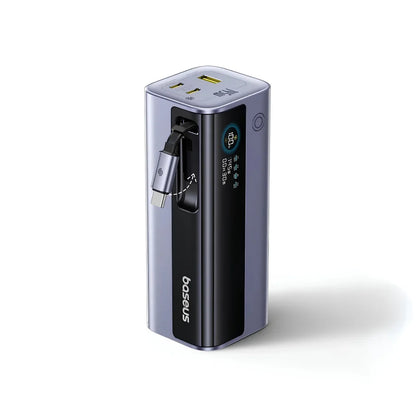 Baseus 145W Power Bank 20000mAh with Built-In Retractable Type-C Cable | Without Box