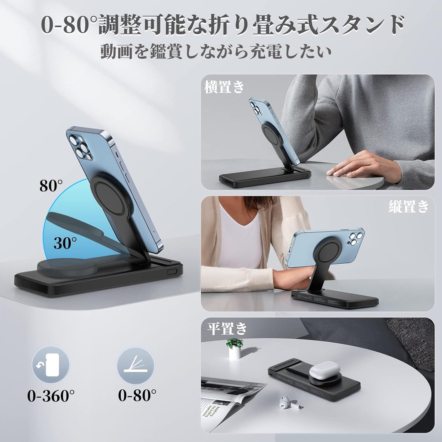 4-in-1 Wireless Power Bank