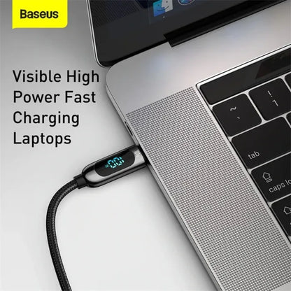 ORICO 30W Fast Charger + Baseus 100W Display Cable Combo Deal