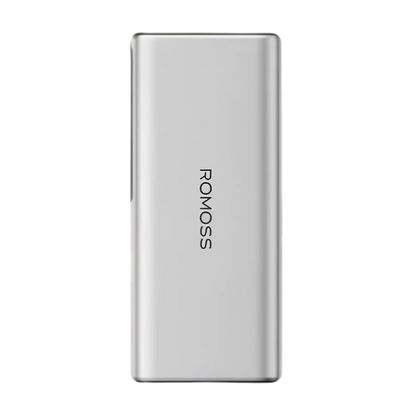 Original ROMOSS PPU20 20000mAh 130W Power Bank Silver  | Without Box | Container Product