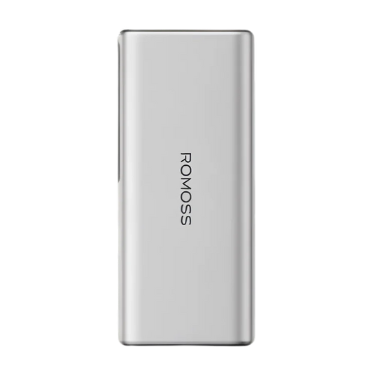 Original ROMOSS PPU20 20000mAh 130W Power Bank Silver  | Without Box | Container Product