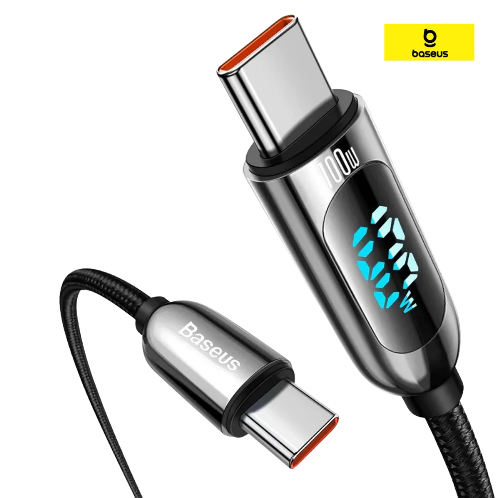 ORICO 30W Fast Charger + Baseus 100W Display Cable Combo Deal
