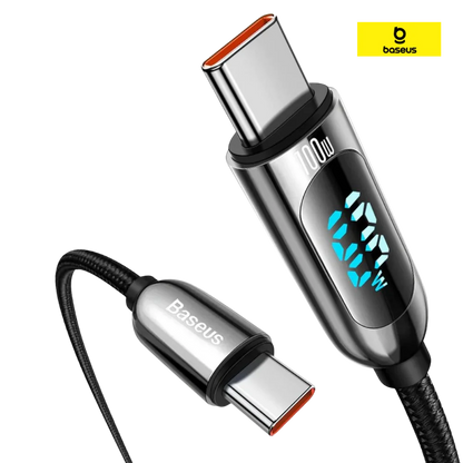 ORICO 30W Fast Charger + Baseus 100W Display Cable Combo Deal