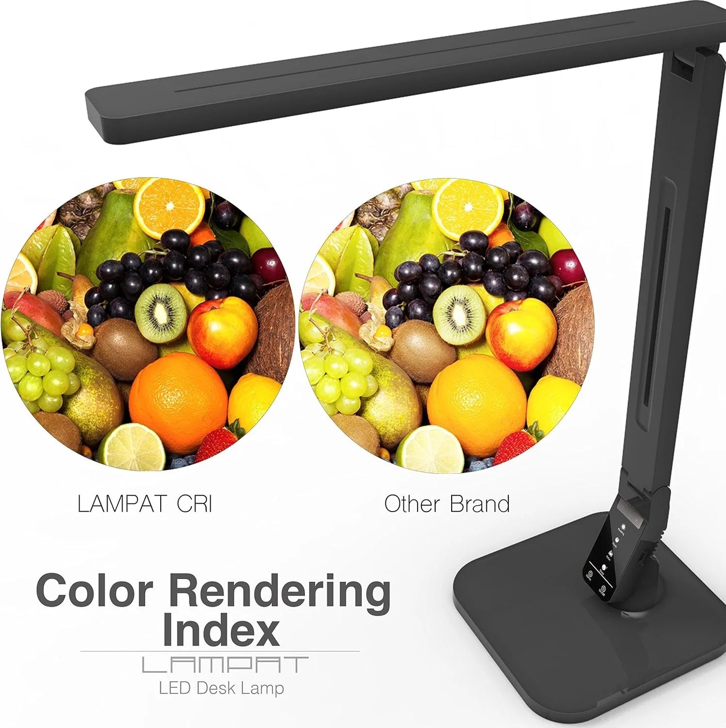 Lampat LED Desk Lamp – Black