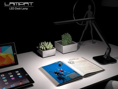 Lampat LED Desk Lamp – Black