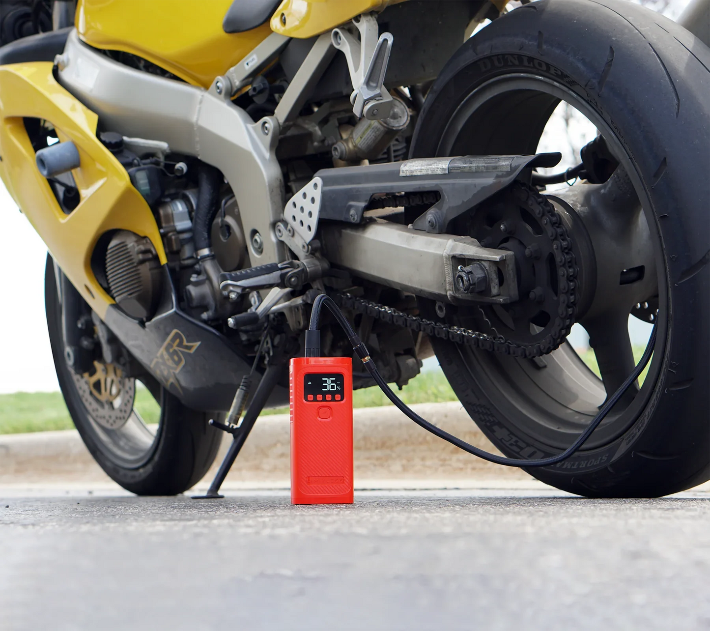 Cordless Air Pump 150 PSI – USB-C Tire Inflator