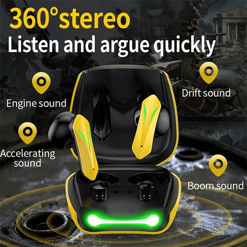 R05 Gaming AirPods – Wireless TWS Earbuds Bluetooth 5.2