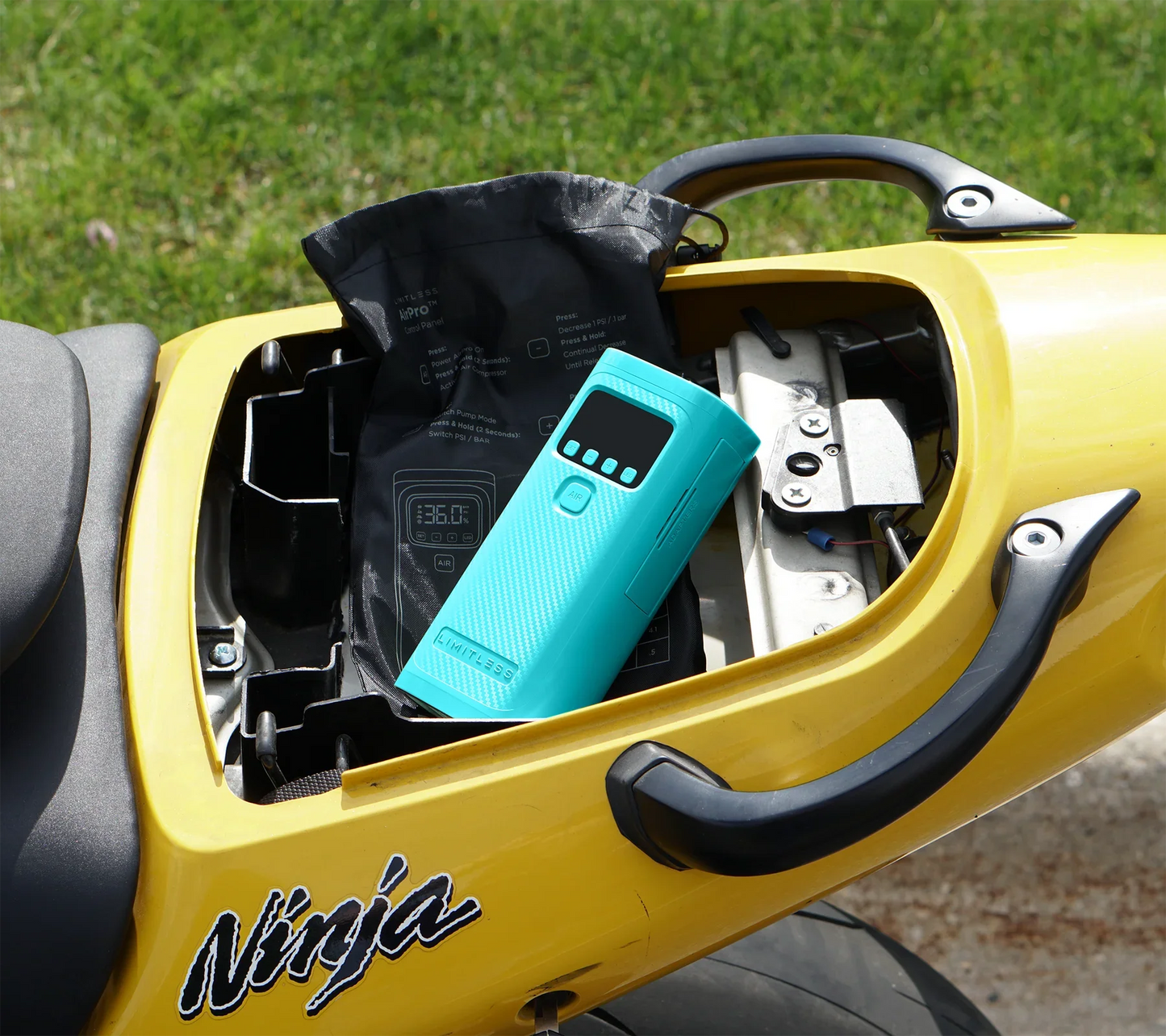 Cordless Air Pump 150 PSI – USB-C Tire Inflator