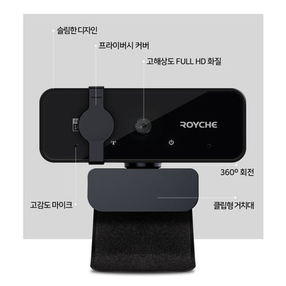 ROYCHE RPC-20F FHD 2M Pixels Webcam