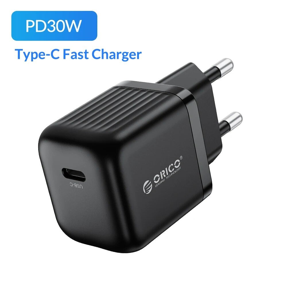 ORICO 30W Fast Charger + Baseus 100W Display Cable Combo Deal
