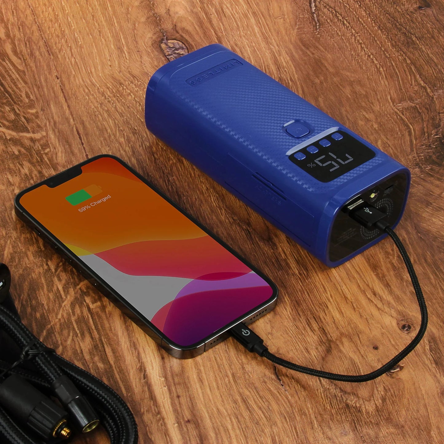 Cordless Air Pump 150 PSI – USB-C Tire Inflator