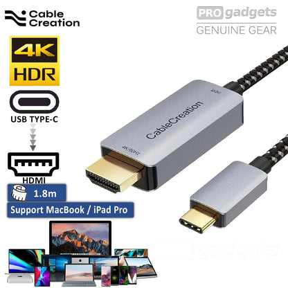 HDMI to Type-C Cable 4K 30Hz