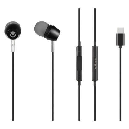 Volkano Prism 3 Series Type-C Deep Bass Handsfree with Mic | Without Box